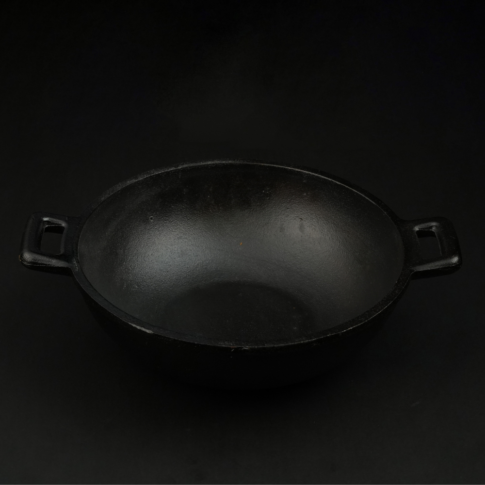 80s cookware.com cast Iron Kadai/Wok