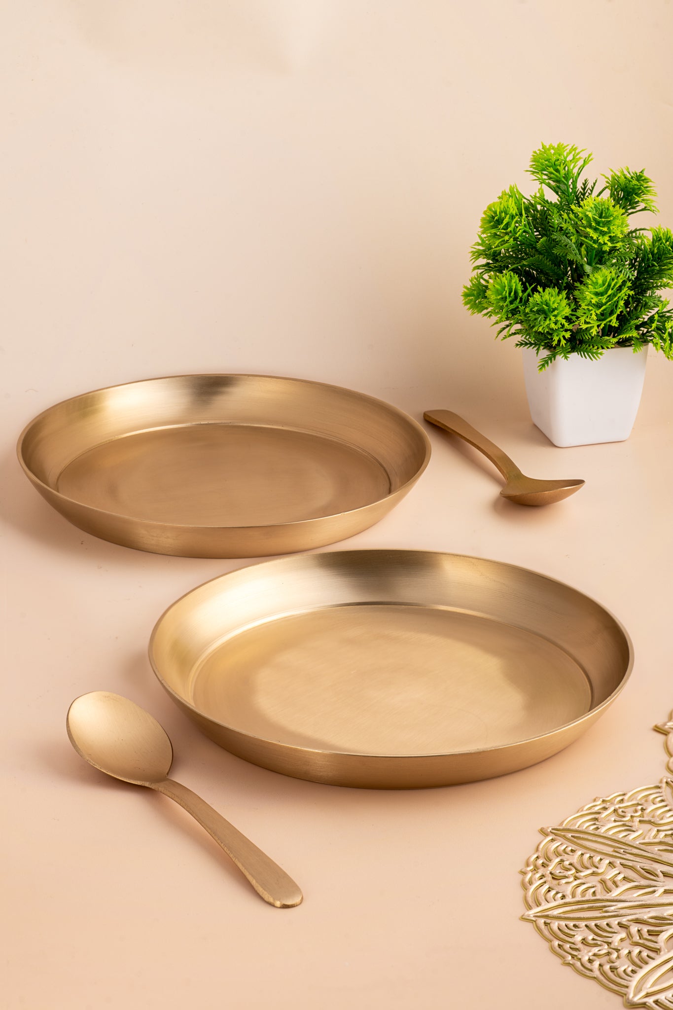 Kansa/Bronze Quarter Plate