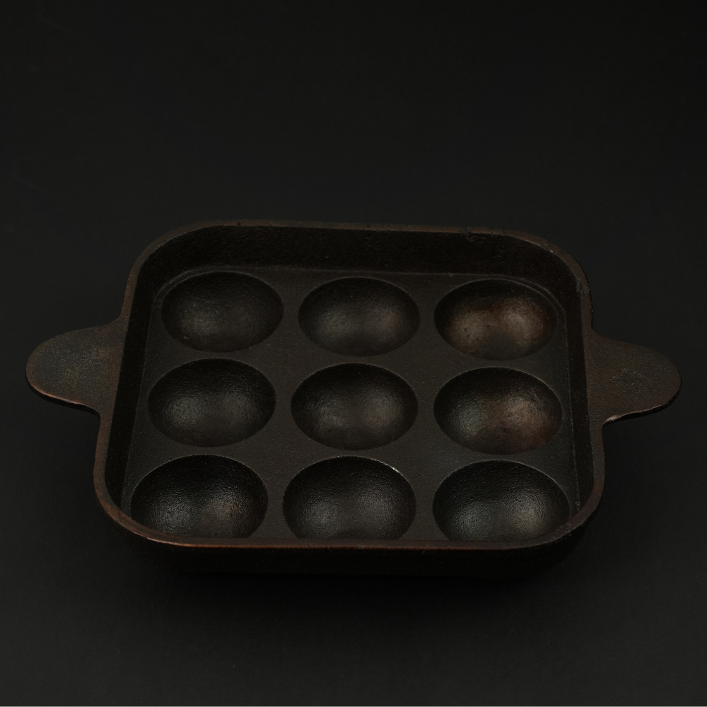 CASTrong Cast Iron Paniyaram Pan