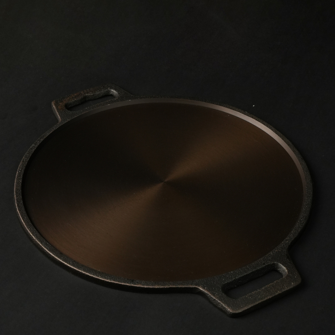 80scookware.com cast iron dosa tawa 12 inch