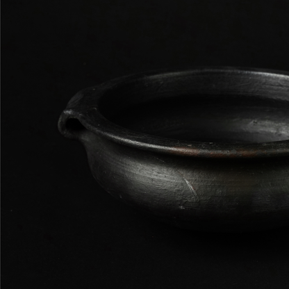 Blackened Clay Uruli Extra Large ( HOUSE DECOR - SUPER LARGE)