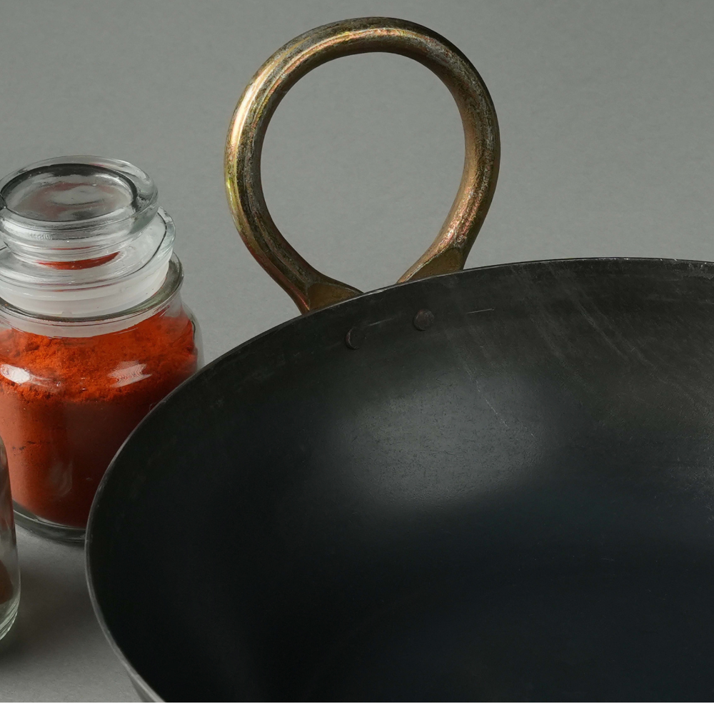 Pure Iron Kadai (10" Inches)