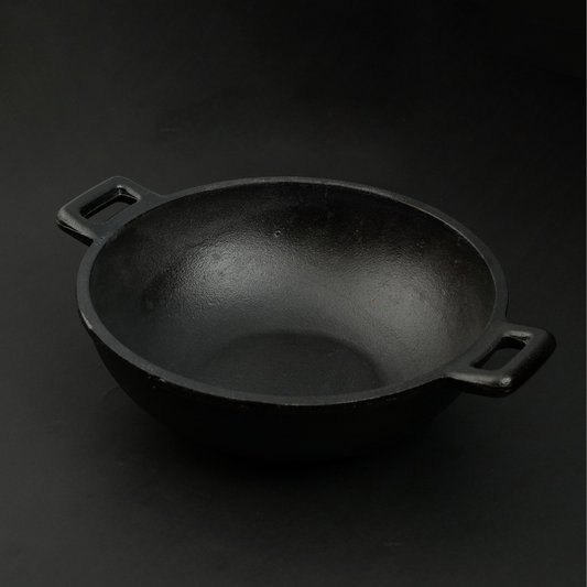 80s cookware.com cast Iron Kadai/Wok