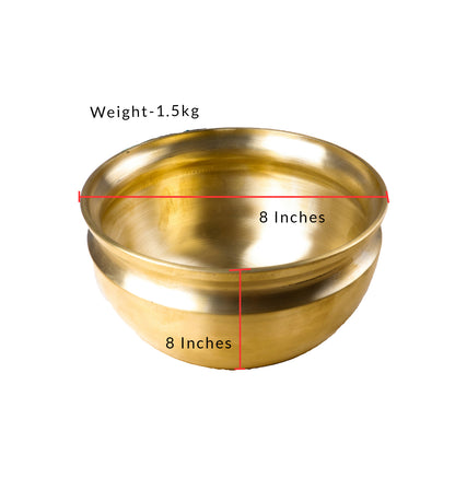 Bronze Pana/Vengala Chatti (8")