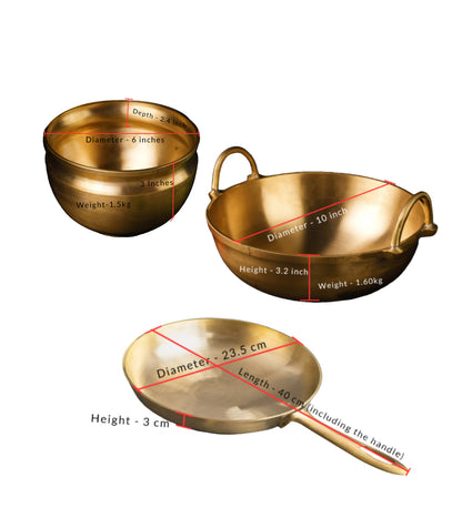 Traditional Bronze/Kansa Combo