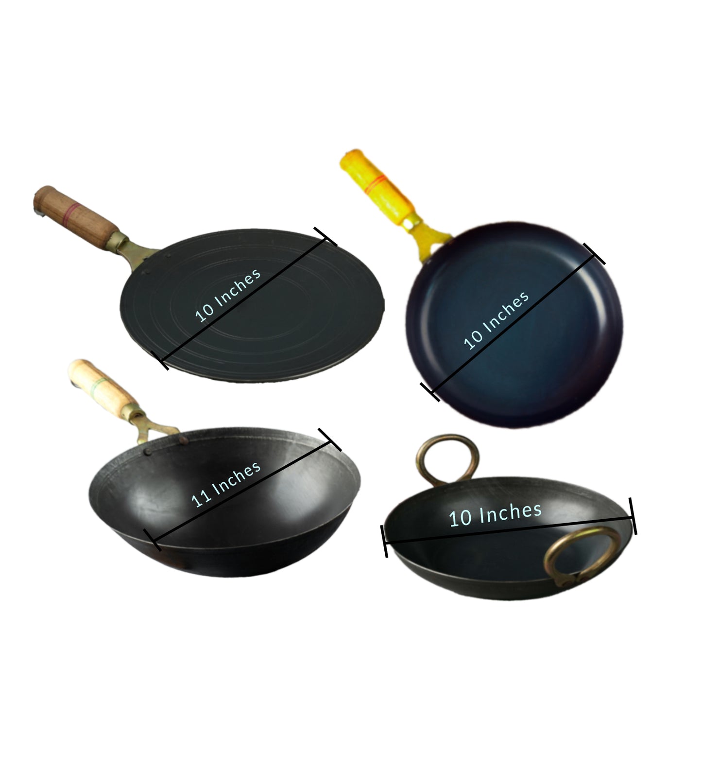 Pure Iron Family Combo with Free Kadai