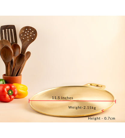 Bronze Dosa Tawa Paper Roast Large (11 Inches)