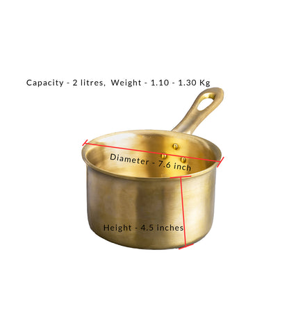 Bronze Milk Sauce Pan (2 liter)