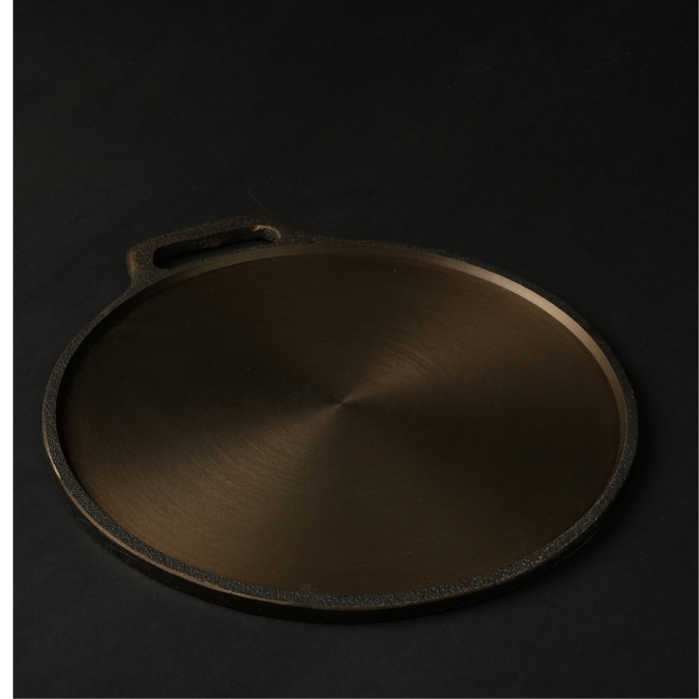 80scookware.com cast iron smooth dosa tawa pan dosa kallu 10