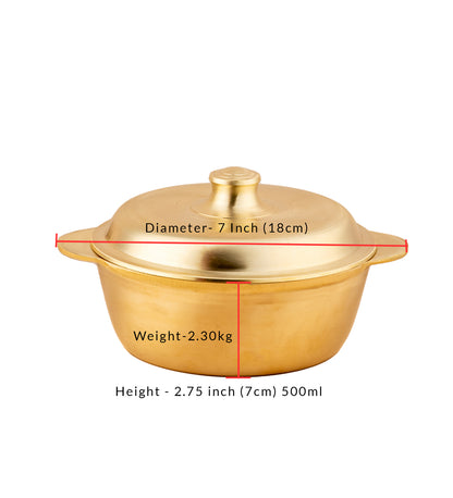 Bronze Casserole/Handi (Medium)