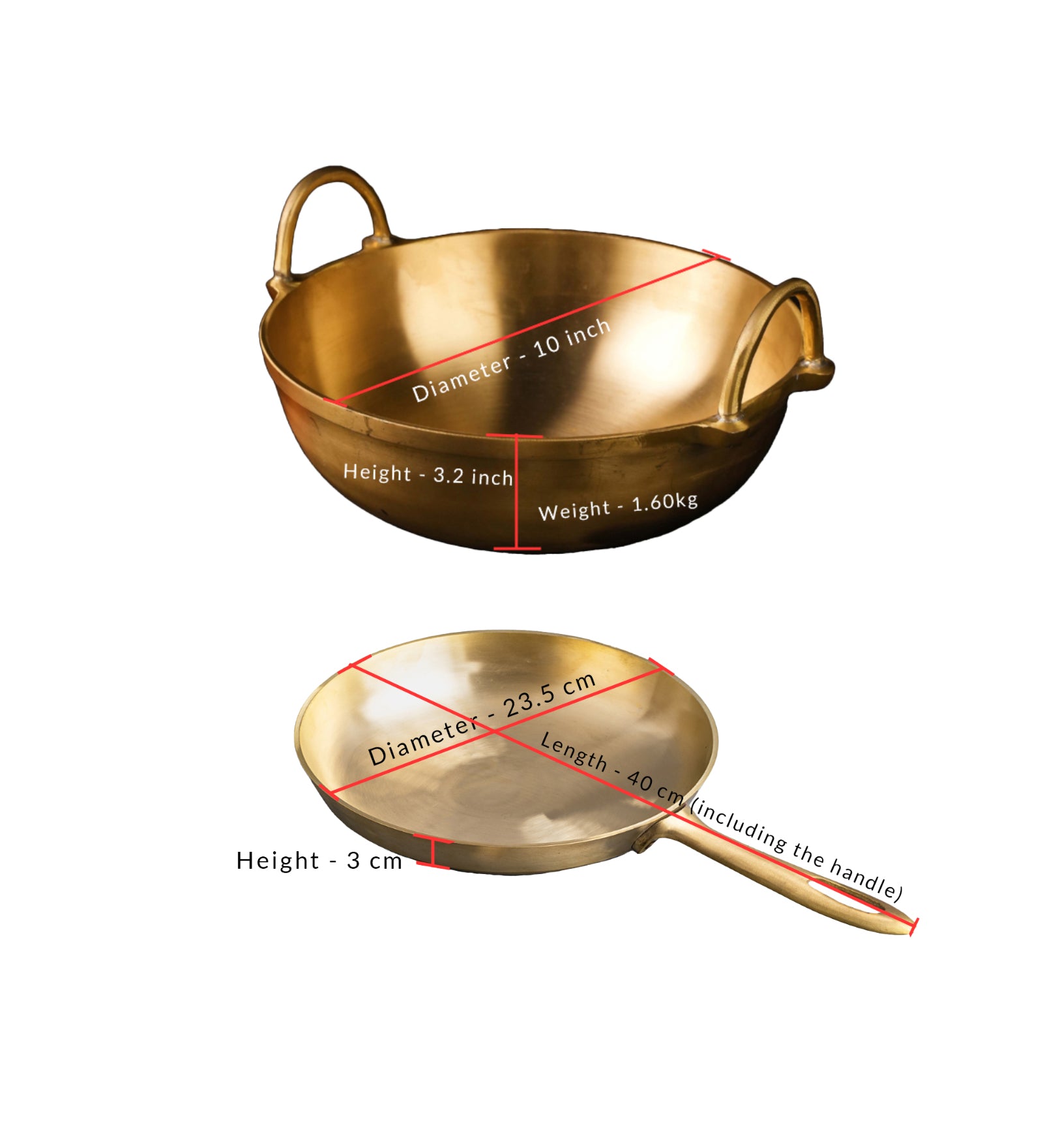 Buy Bronze Cookware/Utensil Combo/set at Best Price in India | 80s