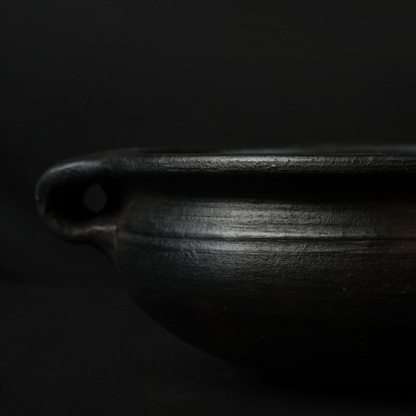 Blackened Clay Uruli (HOUSE DECOR/COOKING - LARGE)