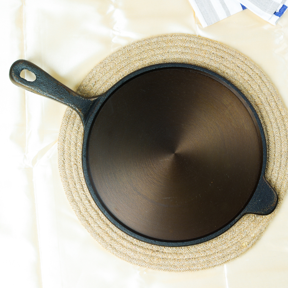 80scookware.com cast iron roti/dosa tawa with long handle 10