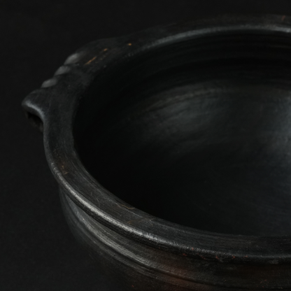 Blackened Clay Uruli Extra Large ( HOUSE DECOR - SUPER LARGE)