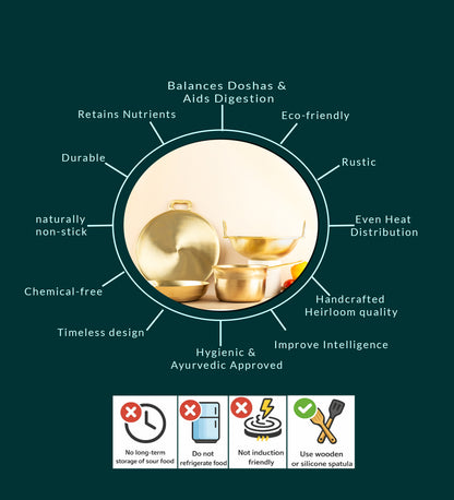 Traditional Family Bronze/Kansa Combo Deal