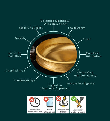 Bronze Uruli (EXTRA LARGE - 14 inches)