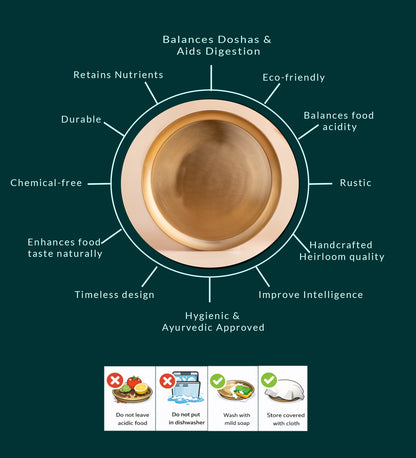 Kansa/Bronze Plate Hand-picked Product