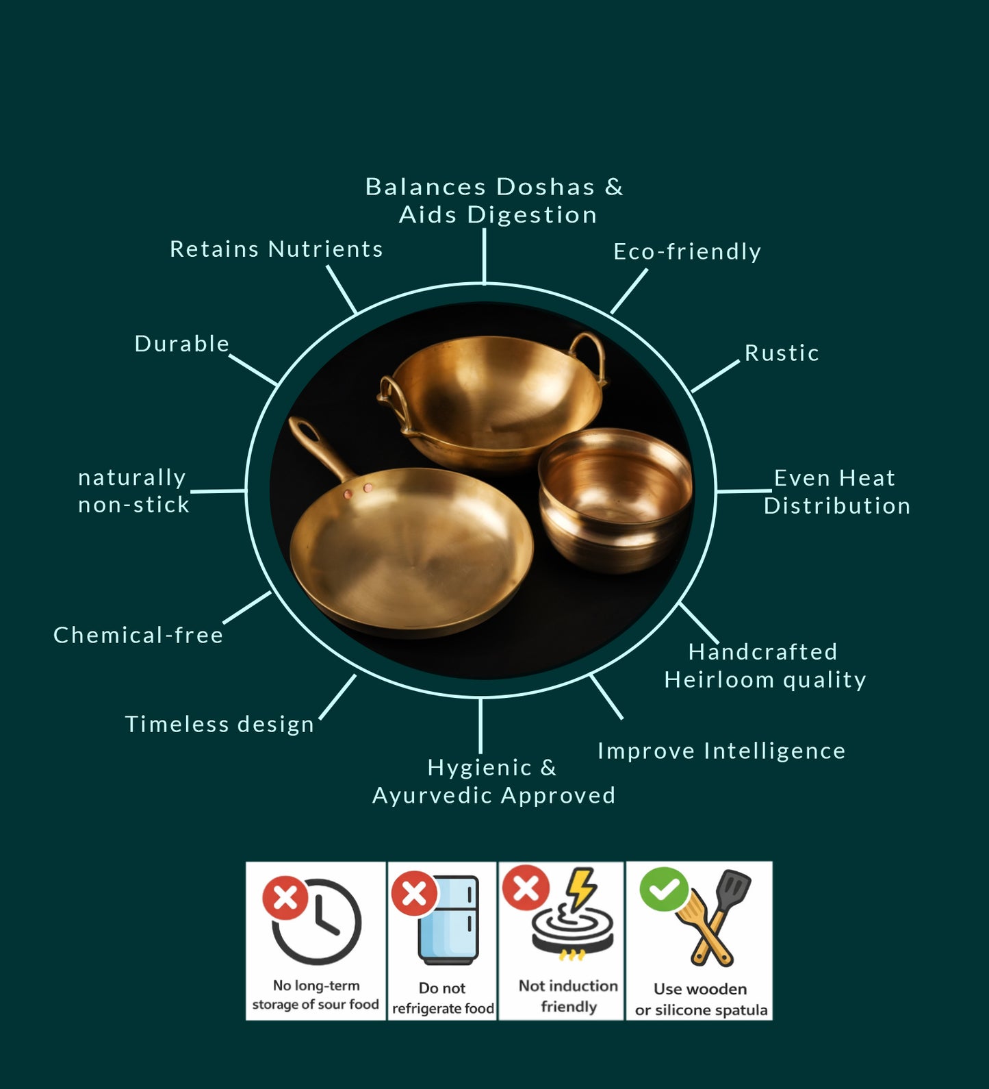 Traditional Bronze/Kansa Combo