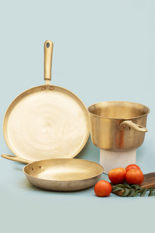 Bronze/Kansa Cookware Combo