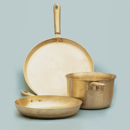 Bronze/Kansa Cookware Combo