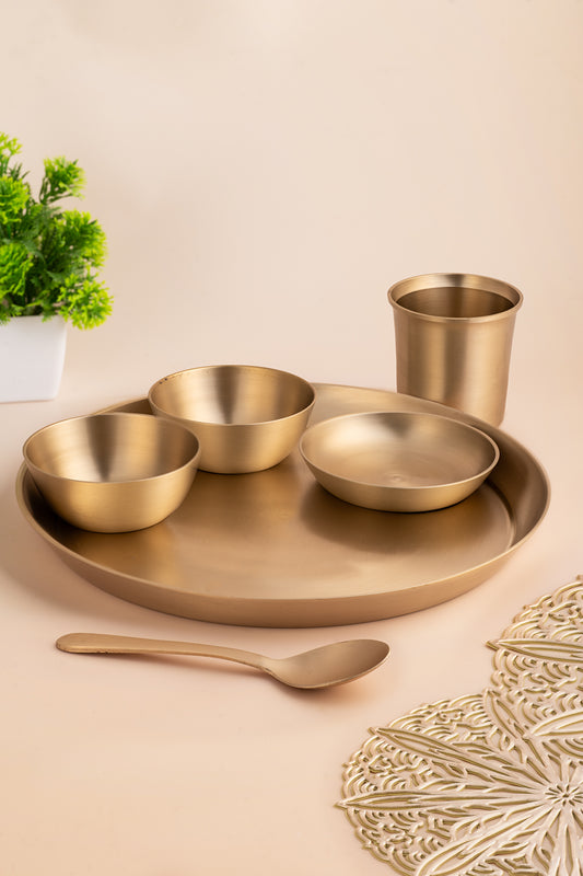 Kansa/Bronze Plate - Complete set