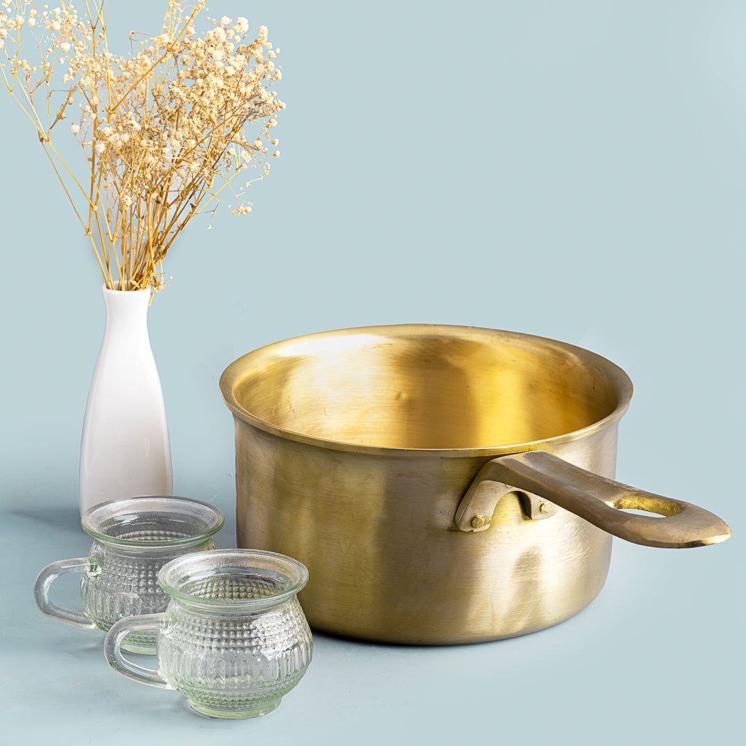 Bronze/Kansa Combo (Saucepan +  Sautépan)