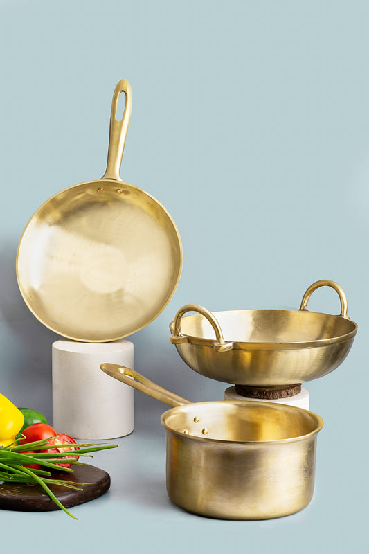 Kansa/Bronze cookware set/Bronze utensil combo/Bronze combo offer