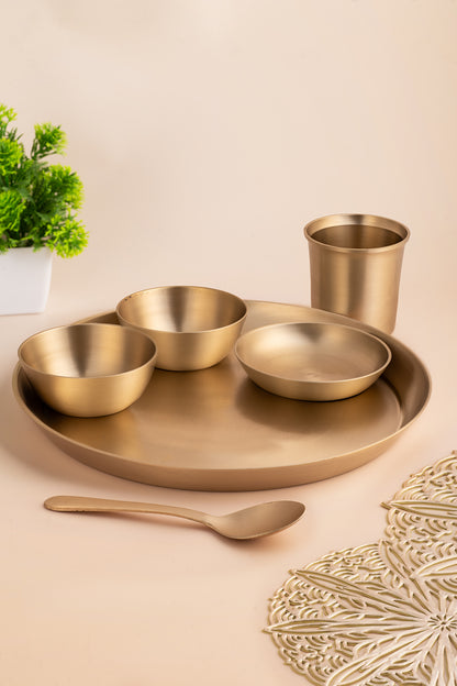 Kansa/Bronze Plate  Hand-picked Product set of 6