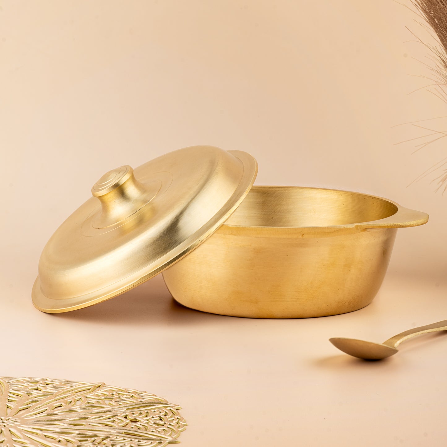 Bronze Casserole/Handi (Medium)