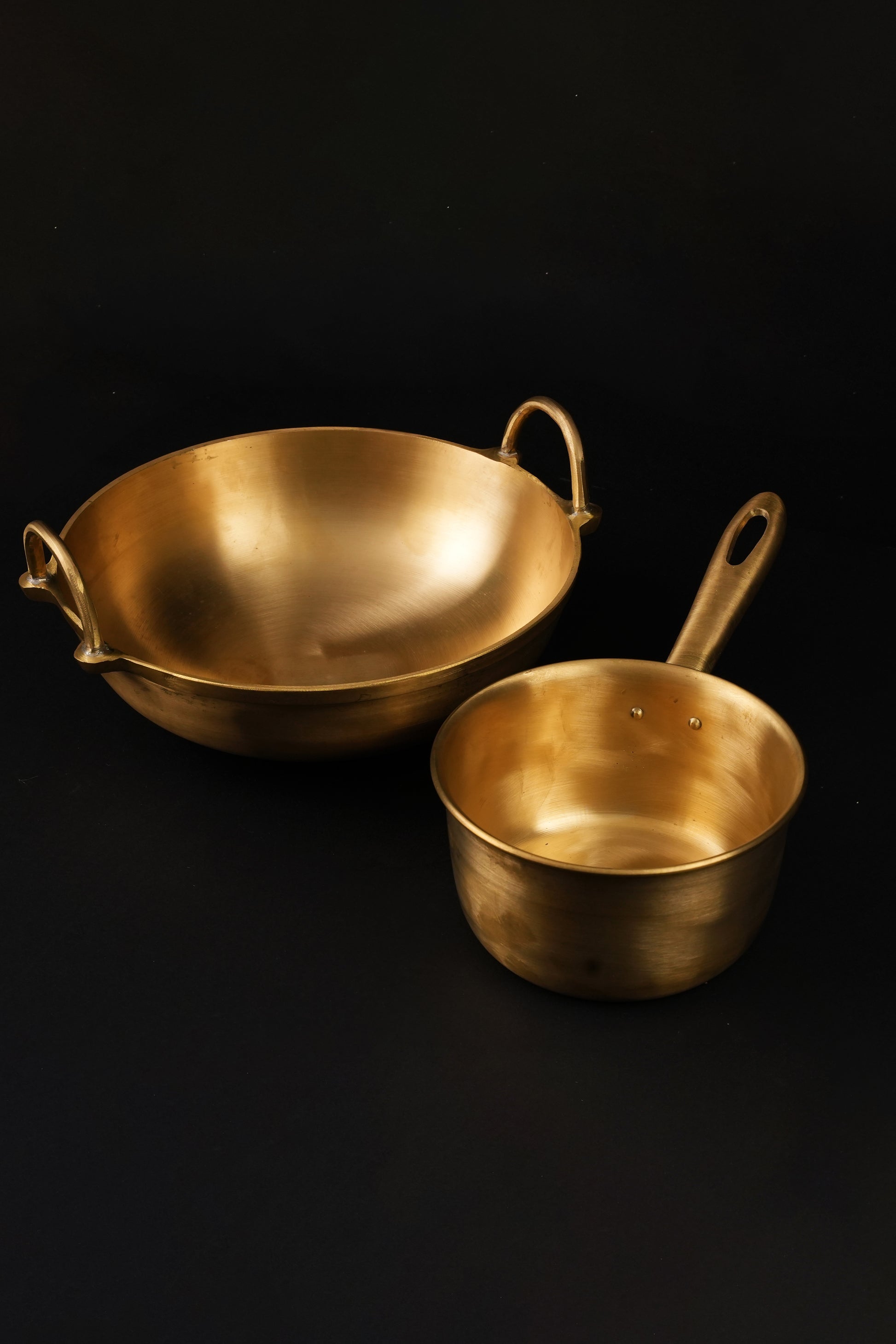 80scookware.com bronze cookware set bronze combo kadai milk sauce pan
