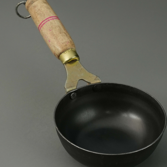 Pure Iron Tadka Pan/Thalipu Karandi (5" Inches)