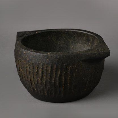 1 Week - TREATED Soap Stone Kerala Kalchatti (Small) - 500ML